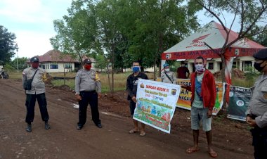 Bhabinkamtibmas-Cek-Pos-Lebaran-2020-Covid-19-Dan-Beri-Himbauan-Larangan-Mudik