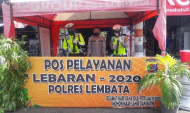 Piket-Pos-Pam-Terminal-Timur-Polres-Lembata
