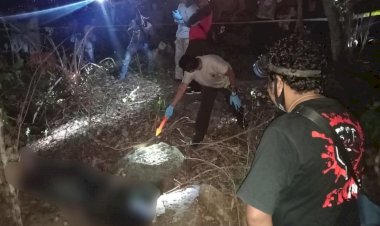 Satreskrim-Polres-Lembata-Olah-TKP-Penemuan-Mayat