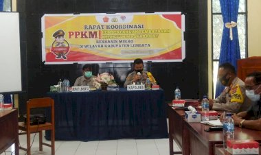 Polres-Lembata-Laksanakan-Rapat-Koordinasi-Pemberlakuan-Pembatasan-Kegiatan-Masyarakat-(PPKM)-Berbasis-Mikro-di-wilayah-Kab.-Lembata