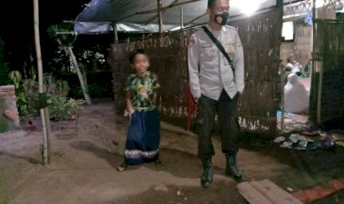 Berikan-Kenyamanan-di-Bulan-Suci-Ramadhan,Ini-Yang-Dilakukan-Anggota-Polsubsektor-Ileape