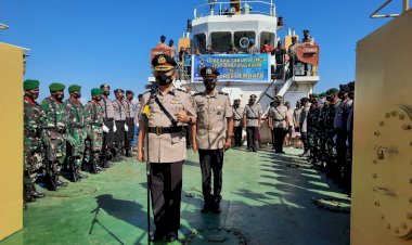 Upacara-Tabur-Bunga-Polres-Lembata,-Dalam-Rangka-Menjelang-HUT-Bahyangkara-Ke-75-Tahun-2021.