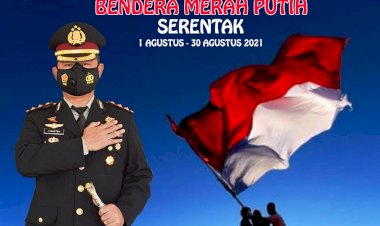 Dalam-Rangka-Menyambut-HUT-RI,-Kapolres-Lembata-Serukan-Pengibaran-Bendera-Merah-Putih