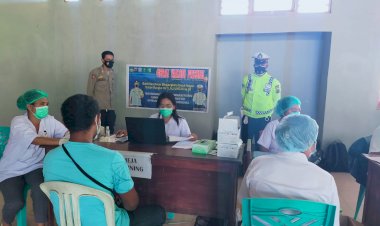 Menyongsong-HUT-Polisi-Lalulintas-Ke-66-Sat-Lantas-Polres-Lembata-Lakukan-Pengamanan-Dan-Pemantauan-Gerai-Vaksin-Presisi.