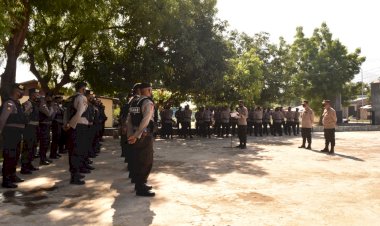 Kapolres-Lembata-Siapkan-80-Personil-Dari-3-Polres-Untuk-Kawal-Jalannya-Pilkades-Di-Kabupaten-Lembata.
