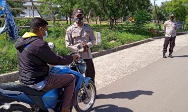 Jelang-Natal-2021-Dan-Tahun-Baru-2022,-Polsek-Nagawutung-Tingkatkan-Pendisiplinan-Penerapan-Protokol-Kesehatan.