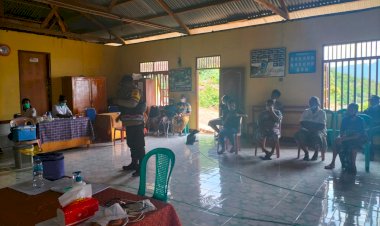 Upaya-Percepatan-Penangan-Covid-19-Pospol-Wulandoni-Terus-Pantau-Perkembangan-Vaksinasi-Di-Wilkumnya.