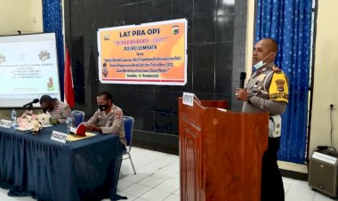 Tingkatkan-Kesiapan-Anggota-Jelang-Pengamanan-Natal-Dan-Tahun-Baru,-Polres-Lembata-Gelar-Latihan-Pra-Operasi-