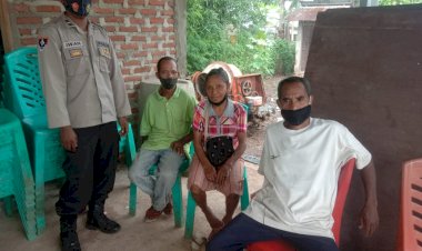 PATROLI-PPKM-&-KRYD-POLSEK-NAGAWUTUNG-PANTAU-GIAT-MASYARAKAT-DI-DESA-RIANG-BAO.