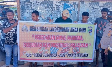 Operasi-Pekat-Turangga-2022,-Satuan-Samapta-Polres-Lembata-Lakukan-Tindakan-Preventif.