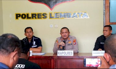 Polres-Lembata-Lakukan-Press-Release-Terkait-Dugaan-Penganiayaan-Terhadap-Sdra.-Balbo.