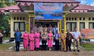 Tingkatkan-Pelayanan-Masyarakat,-Kapolres-Lembata-kukuhan-Polsubsektor-Lebatukan-dan-Polsubsektor-Wulandoni-Polres-Lembata.