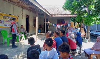 Jumat-Curhat-Polsek-Nubatukan,Bhabinkamtibmas-bersama-Kanit-Binmas-Ajak-Warga-Bekerja-Sama-Jaga-Kamtibmas