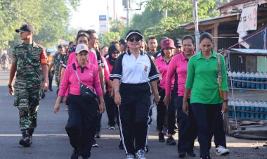Tingkatkan-Sinergitas-dan-Soliditas-TNI-Polri,-Polres-Lembata-gelar-olahraga-bersama