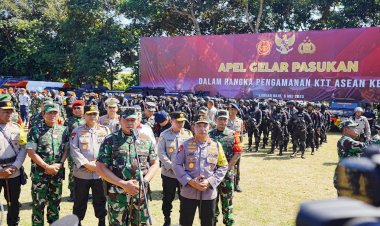 Apel-Gelar-Pasukan,-Kapolri-dan-Panglima-Tegaskan-TNI-Polri-Bersinergi-dan-Solid-Amankan-KTT-ASEAN