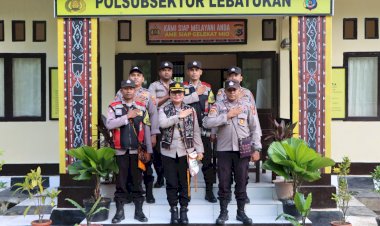 Kunjungan-Kerja-Di-Polsubsektor-Lebatukan,-Kapolres-:-Tingkatkan-Sinegritas-Dengan-Masyarakat-Untuk-Ciptakan-Kamtibmas-Yang-Kondusif.