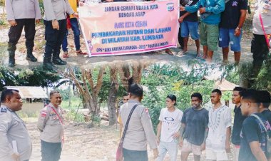 Himbau-Ops-Bina-Karuna,-Polres-Lembata-himbau-jangan-sampai-terjadi-kebakaran-hutan-dan-lahan