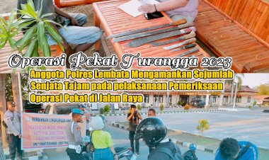 Operasi-pekat-turangga-2023-polres-lembata-berhasil-sita-beberapa-senjata-tajam