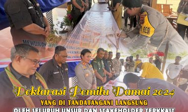 Pastikan-Pemilu-2024-Di-Lembata-Aman;-Polres-Lembata-Deklarasikan-Pemilu-damai-untuk-Semua-Unsur-pelaksana-dan-pengamanan