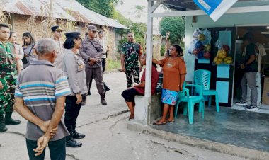 Gong-Pilkada-Lembata-Di-Tabuh-Kapolres-Vivick-Pimpin-Patroli-Jalan-Kaki-Serukan-Jaga-Kamtibmas