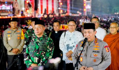 Kapolri-dan-Panglima-TNI-Hadiri-Doa-Lintas-Agama-di-Semarang