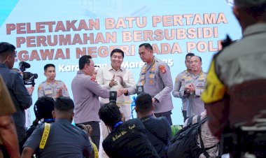 Groundbreaking-Serentak-Rumah-Subsidi-Polri,-Kapolri:-Target-100.000-Rumah-di-2025