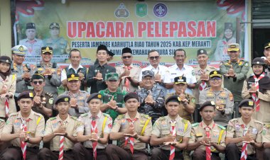 Kapolres-Kepulauan-Meranti-Lepas-Puluhan-Peserta-Jambore-Karhutla-2025