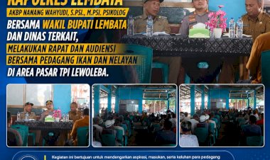 Kapolres-Lembata-Bersama-Wakil-Bupati-dan-Dinas-Terkait-Gelar-Audiensi-dengan-Pedagang-Ikan-dan-Nelayan-di-TPI-Lewoleba.