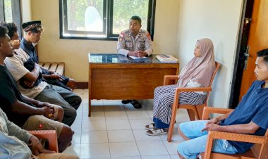 POLSEK-BUYASURI-HADIR,-REDAM-KONFLIK-REMAJA-DI-DESA-UMALEU-.