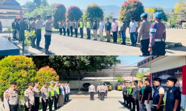 Pastikan-Kesiapsiagaan-Personel,-Pawas-Polres-Lembata-Pimpin-Apel-Serah-Terima-Piket.