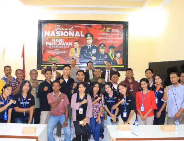 Seminar Nasional Peringati Hari Pahlawan 2025, Kapolres Sikka Terima Penghargaan “Best Inspiring and Visionary” dari Indonesia Visionary Leader