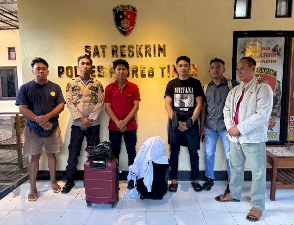 Salah seorang Tersangka  kasus pencurian melarikan diri ke kab. Flores Timur, Satuan Reskrim cari dan tangkap