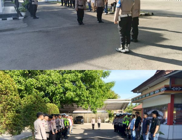 Pengecekan Piket Fungsi Polres Lembata, Wujud Nyata Kesiapan Personel Sebelum Melayani Masyarakat.