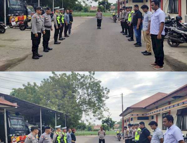 Awali Tugas dengan Arahan Pawas, Personel Piket Polres Lembata Siap Berikan Pelayanan Terbaik Selama 1x24 Jam.