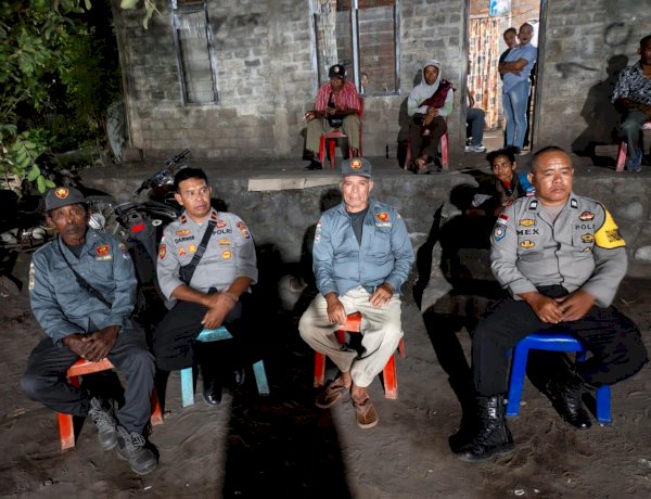 Polsubsektor Ile Ape Amankan Resepsi Pernikahan di Desa Tanjung Batu, Wujudkan Pesta Aman, Tertib, dan Kondusif.