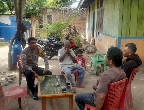 Bhabinkamtibmas Desa Balurebong Sambangi Warga binaan, Ajak Jaga Kamtibmas dan Tingkatkan Kewaspadaan Cuaca Ekstrem.