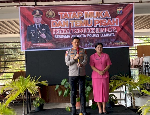 Temu Pisah Kapolres Lembata, Pesan Penuh Makna AKBP Nanang Wahyudi dan Semangat Baru AKBP Henman Limbong.