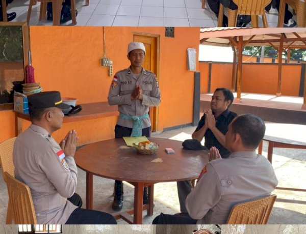 Tingkatkan Iman dan Ketakwaan, Personel Polres Lembata Ikuti Bimbingan Rohani di Masjid, Pura dan Gereja.