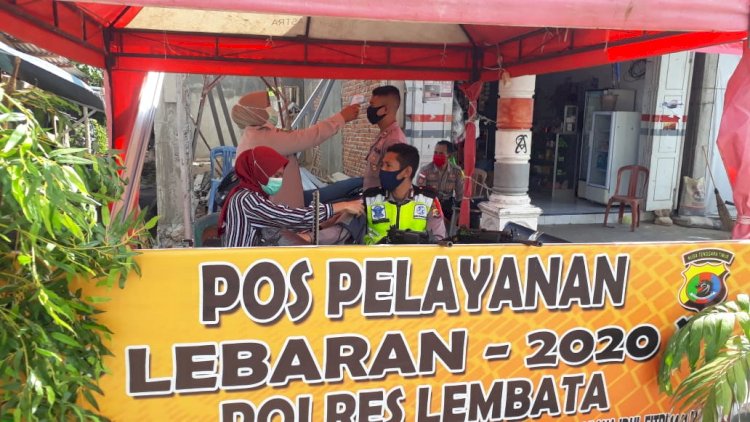 Pastikan Tetap Bugar Selama Pandemi Covid-19, Personil Polres Lembata Disuplai Vitamin