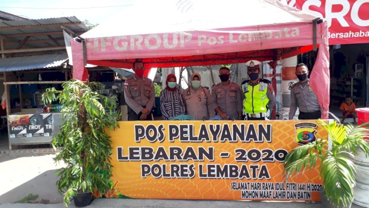 Pastikan Tetap Bugar Selama Pandemi Covid-19, Personil Polres Lembata Disuplai Vitamin