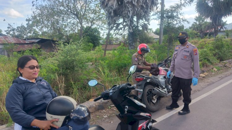 Polres Lembata melaksanakan giat patroli KRYD guna menjaga kamtibmas dan memutuskan penyebaran covid-19