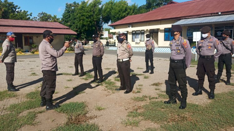 Polres Lembata melaksanakan giat patroli KRYD guna menjaga kamtibmas dan memutuskan penyebaran covid-19