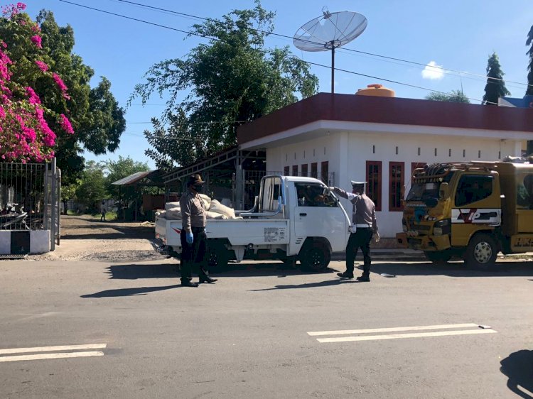 Kasat Sabhara IPTU Ola Angin Leonardus Pimpin Patroli KRYD