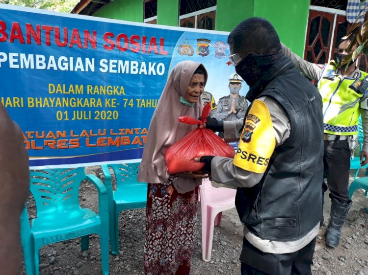 Kapolres Lembata Melaksanakan Kunjungan Kerja Ke Polsek Omesuri