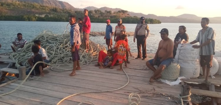 Bhabinkamtibmas Firmon Tamonob Himbau Warga Pahami