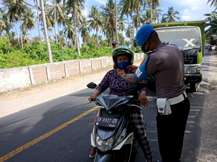 Putus Penyebaran Covid-19, Polres Lembata Optimalkan Giat Operasi Yustisi.