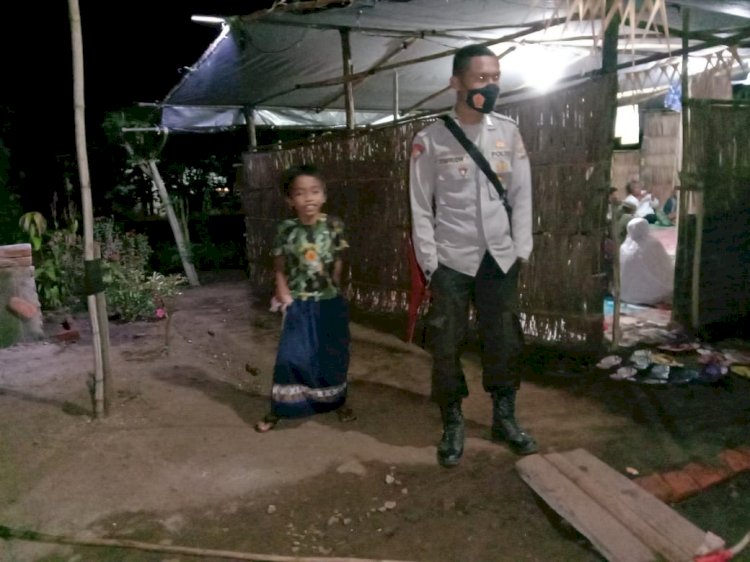 Berikan Kenyamanan di Bulan Suci Ramadhan,Ini Yang Dilakukan Anggota Polsubsektor Ileape