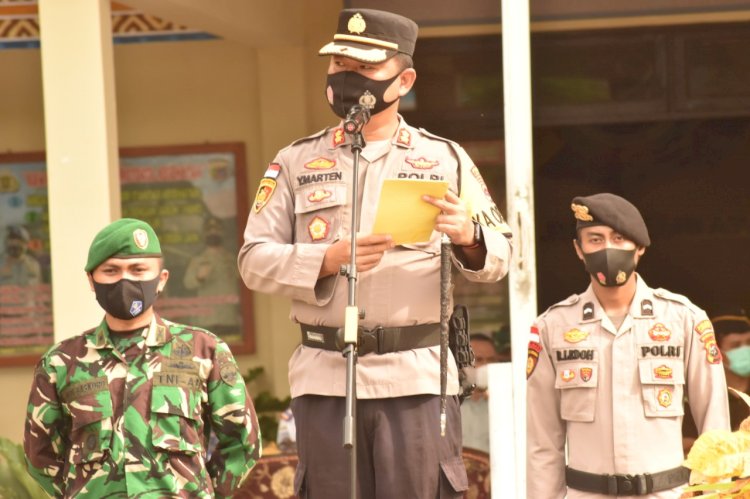 Kapolres Lembata Pimpin Apel Gelar Pasukan Ops Zebra Ranakah-2021.