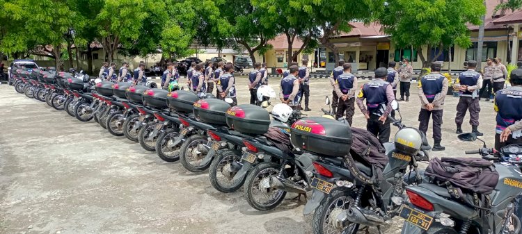 Supervisi DIT. Binmas Polda NTT Tekankan Bhabinkamtibmas Jalin Kerjasama Dengan Warga Binaan.