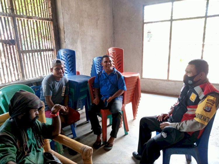 Bincang Akrab Bersama Warga Binaan Bripka Muhammad Saiful Hanafi Ingatkan Warga Waspadai Banjir Dan Longsor.